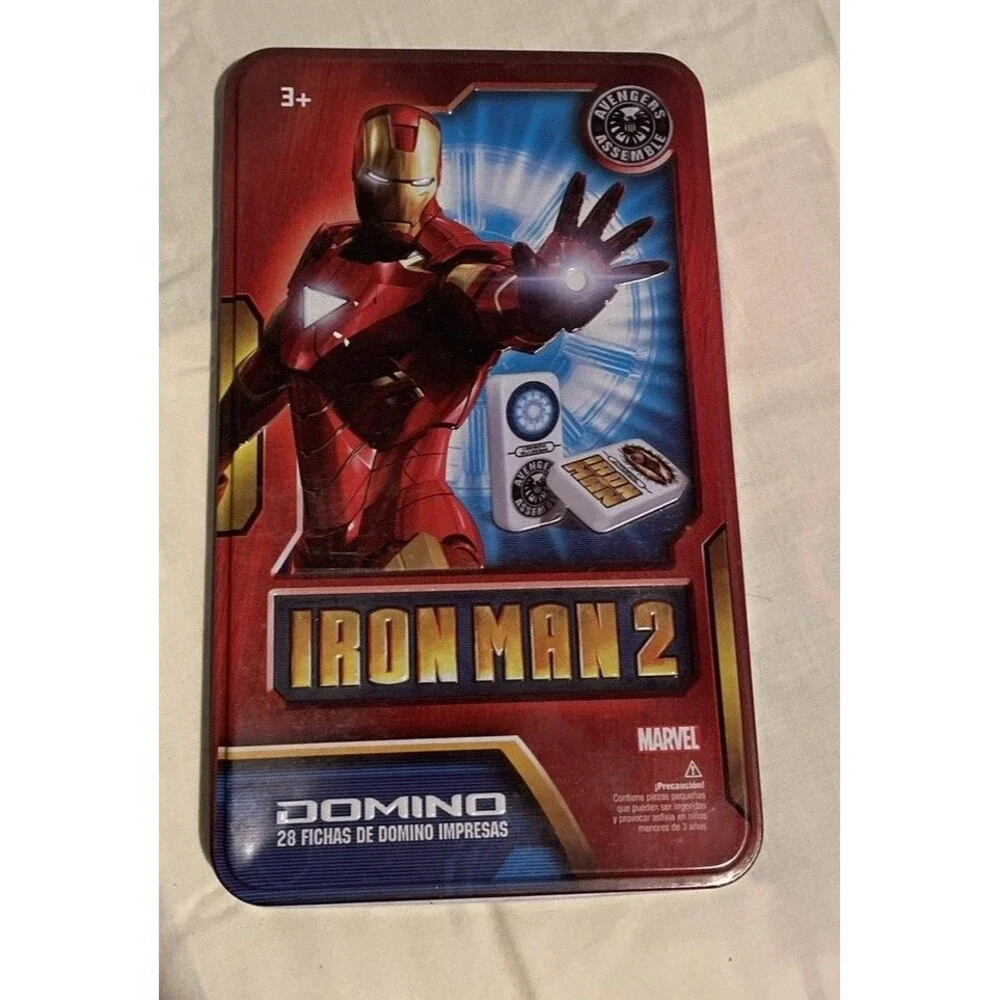 Marvel Iron Man 2 Battle Dominos (2009) in Tin Age 3+